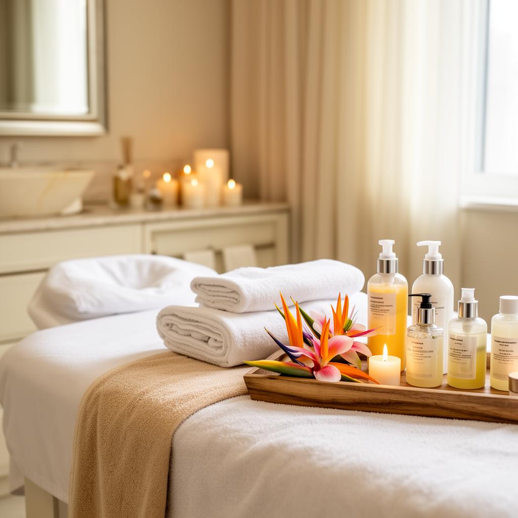 Signature facial treatment at Calma Spa